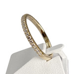Bague GUERIN d'occasion or 750 jaune diamant - vue 2