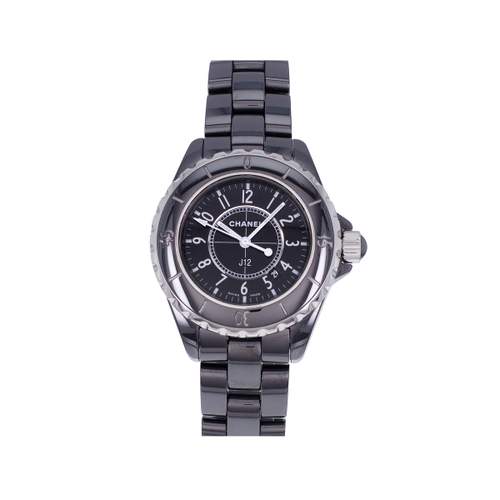 Montre d'occasion CHANEL J12 femme quartz bracelet céramique