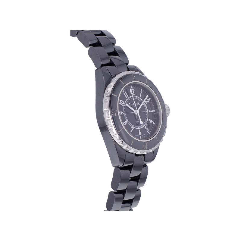 Montre d'occasion CHANEL J12 femme quartz bracelet céramique - vue 2