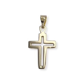 Croix d'occasion or 585 jaune