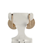 Boucles d'oreilles d'occasion or 750 jaune camee - vue 3