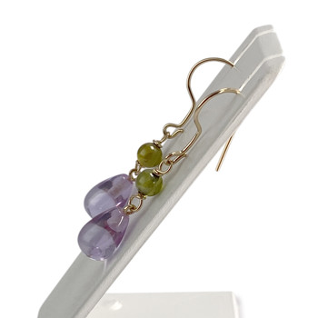 Tweedehands oorbellen in 750 geel goud