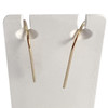 Boucles d'oreilles d'occasion or 750 jaune - vue V3