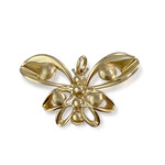 Pendentif d'occasion or 750 jaune papillon - vue 1