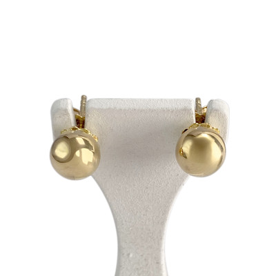 Boucles d'oreilles d'occasion or 750 jaune