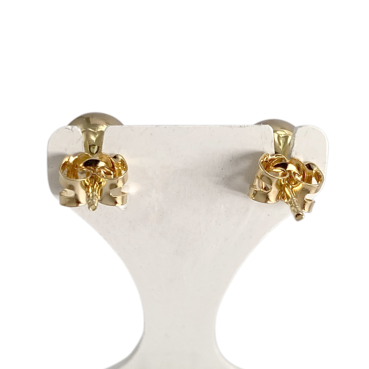 Boucles d'oreilles d'occasion or 750 jaune - vue 3