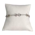 Bracelet d'occasion or 750 blanc diamants - vue 1