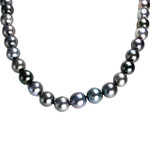 Collier d'occasion or 375 jaune perles de tahiti - vue 1