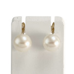 Bague d'occasion or 750 jaune coeur aigue marine - vue 4