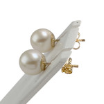 Bague d'occasion or 750 jaune coeur aigue marine - vue 5