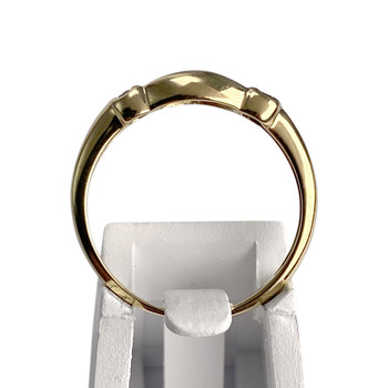 Bague d'occasion or 750 jaune diamants et rubis
