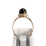 Bague d'occasion or 750 jaune perle de culture - vue 3