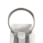 Bague d'occasion or 750 blanc diamants - vue 3