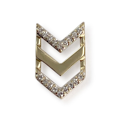 Pendentif d'occasion or 750 jaune diamant - vue 1