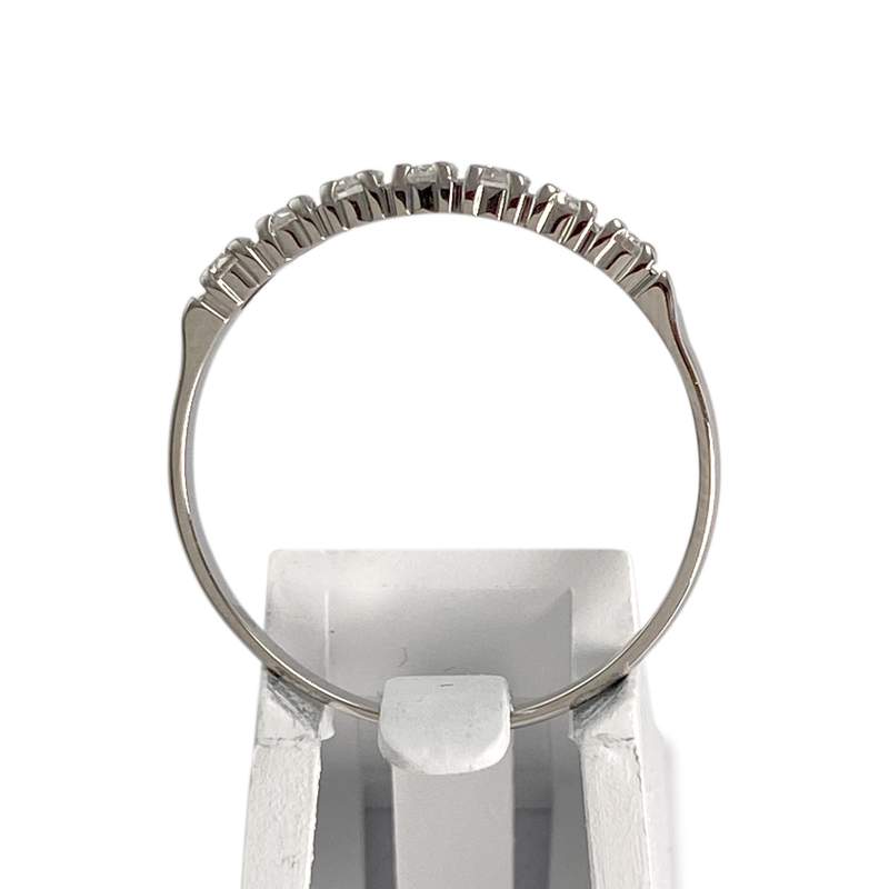 Bague d'occasion or 750 blanc diamant - vue 3