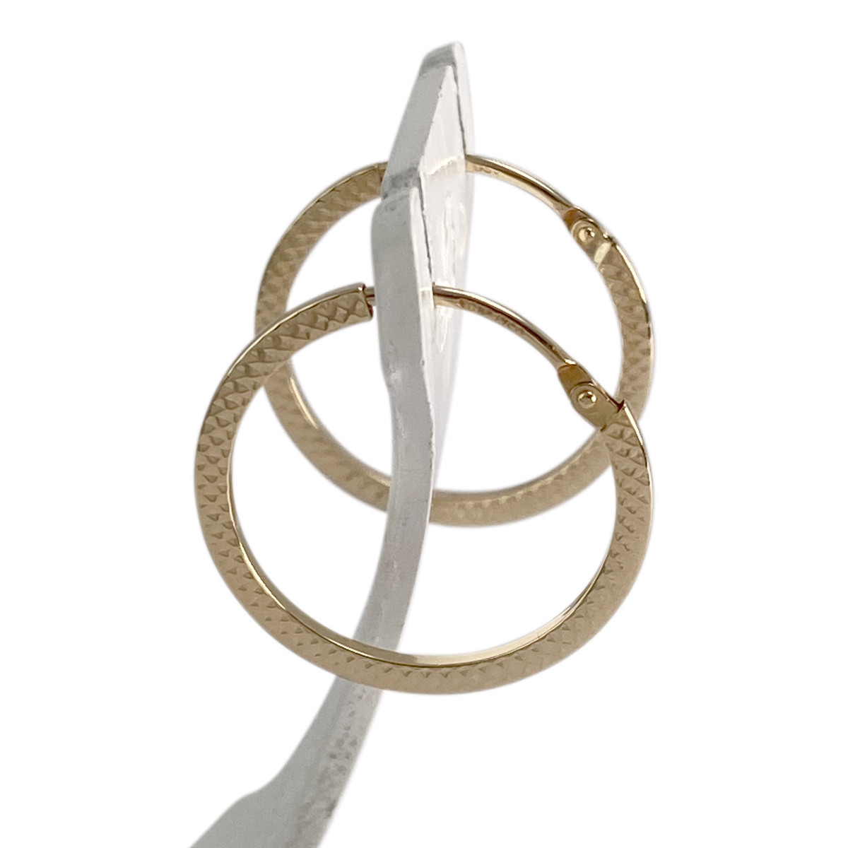 Créoles d'occasion gold 750 jaune - view 2