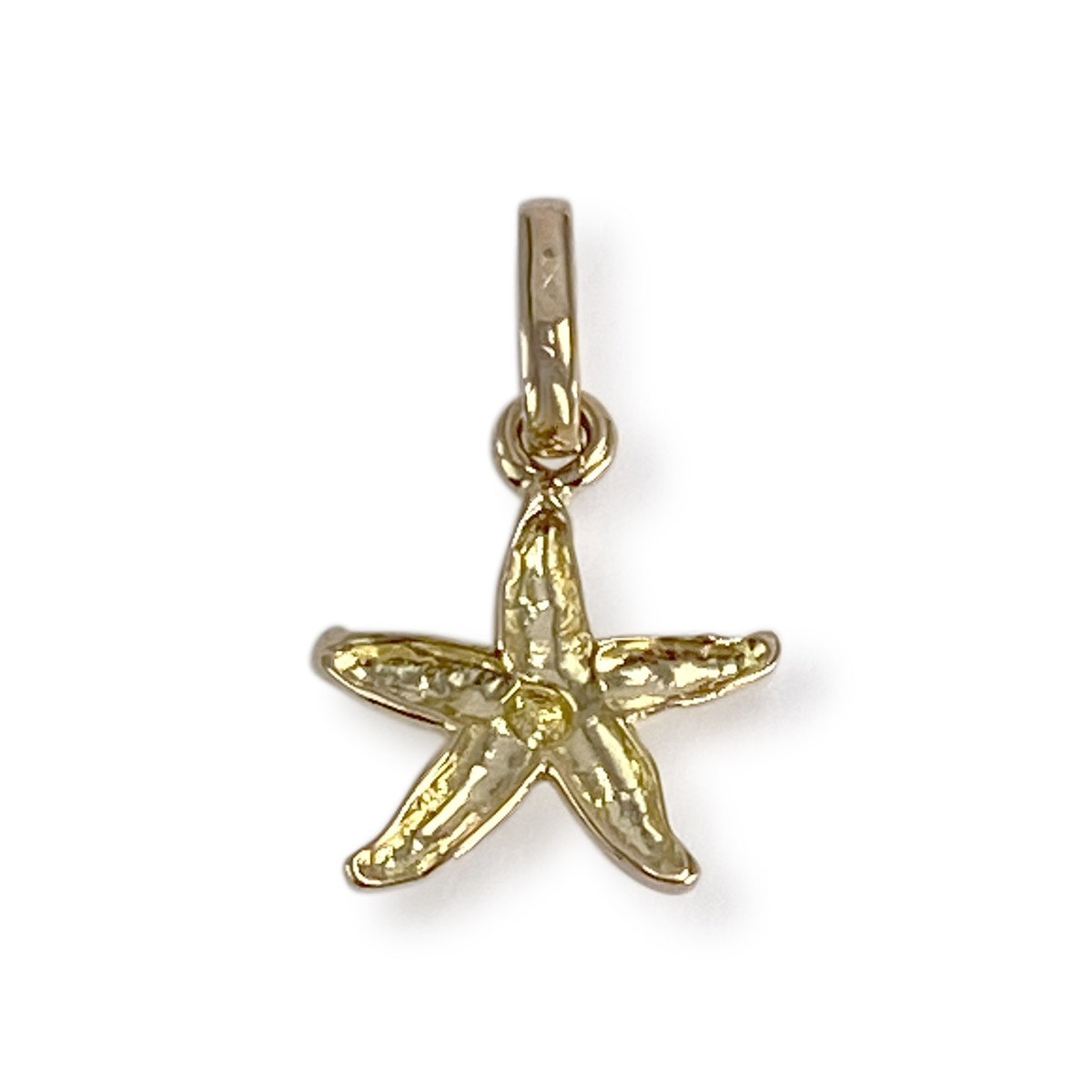 Pendentif d'occasion or 750 jaune etoile - vue 2