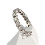 Bague d'occasion or 750 blanc diamant - vue 2