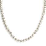Collier d'occasion or 750 jaune perle de culture - vue 1