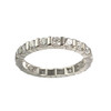 Bague d'occasion or 750 blanc diamant - vue V1