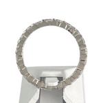 Bague d'occasion or 750 blanc diamant - vue 3