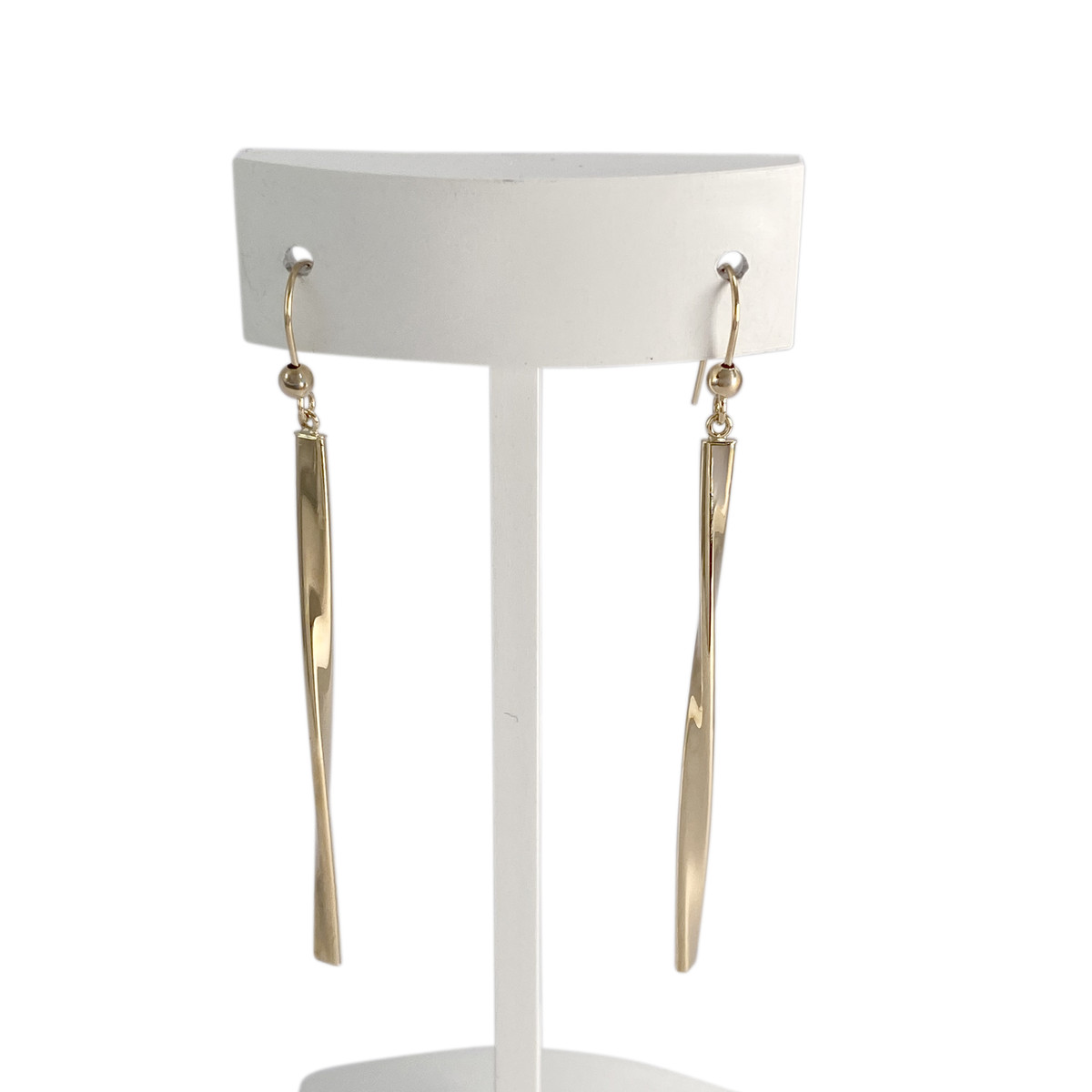 Tweedehands oorbellen in 750 geel goud