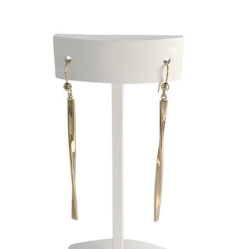 Tweedehands oorbellen in 750 geel goud