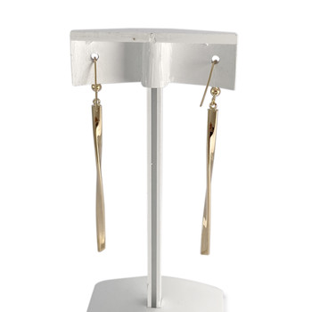 Tweedehands oorbellen in 750 geel goud