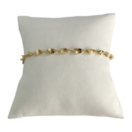 Bracelet d'occasion or 750 jaune maille fantaisie