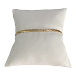 Bracelet d'occasion or 750 jaune maille anglaise - vue 1