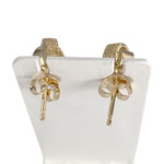 Boucles d'oreilles d'occasion or 750 jaune - vue 3