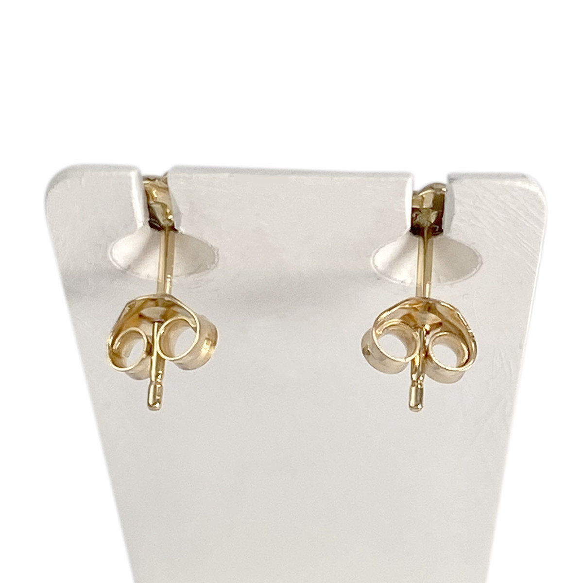 Boucles d'oreilles d'occasion or 750 jaune - vue 3
