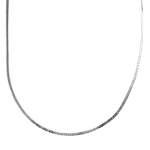 Chaîne d'occasion or 750 blanc maille marine 45 cm - vue 1