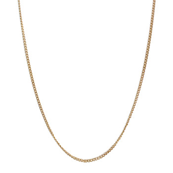 Secondhand gold chain 750 yellow chainmail 58.5 cm