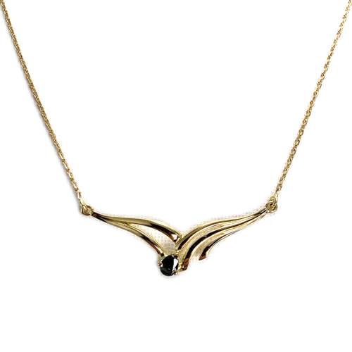 Collier d'occasion or 750 jaune saphir