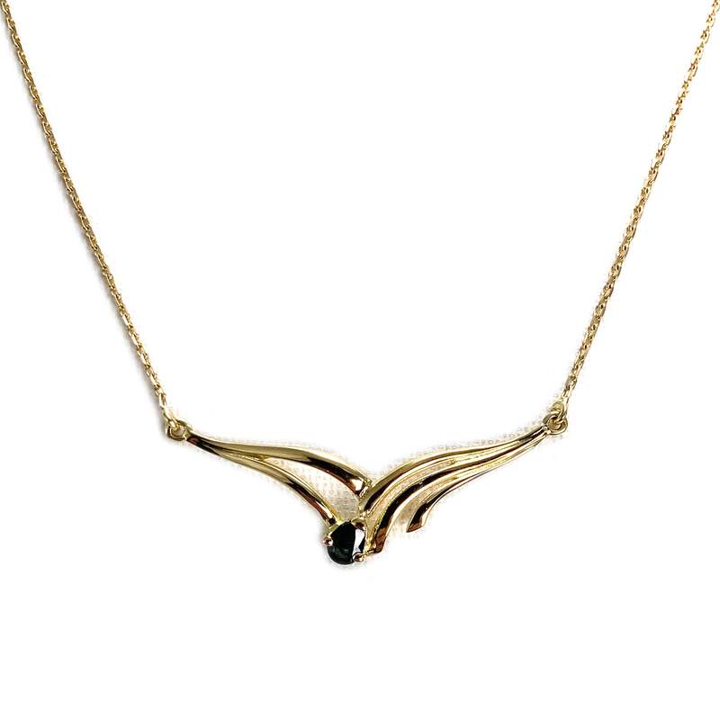 Collier d'occasion or 750 jaune saphir - vue 1