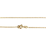 Collier d'occasion or 750 jaune saphir - vue 3