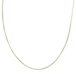 Collier d'occasion or 750 jaune maille forcat - vue 1