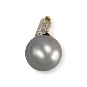 Pendentif d'occasion or 750 jaune perlede tahiti
