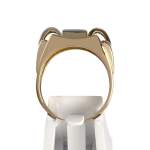 Bague d'occasion 2 ors 750 diamants - vue 3