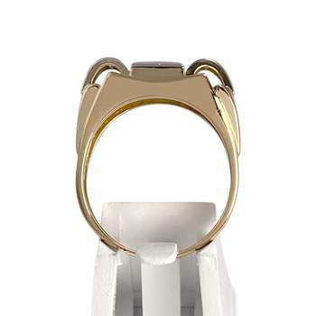Second hand ring 2 gold 750 diamonds