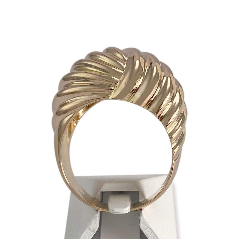 Bague d'occasion or 750 jaune - vue 3