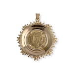 Pendentif d'occasion or 750 jaune porte pièce - vue 2