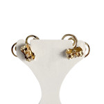 Boucles d'oreilles d'occasion or 750 jaune - vue 3