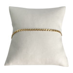 Bracelet d'occasion or 750 jaune maille marine - vue 1
