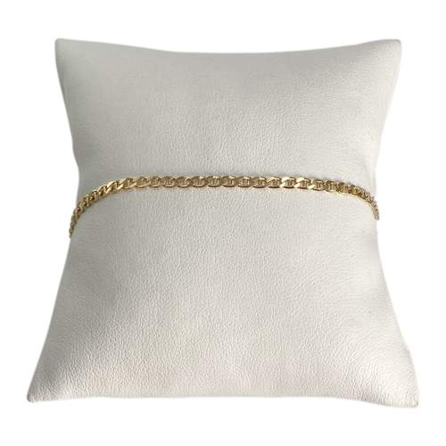 Bracelet d'occasion or 750 jaune maille marine
