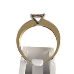 Bague d'occasion 2 ors 750 diamants - vue 3