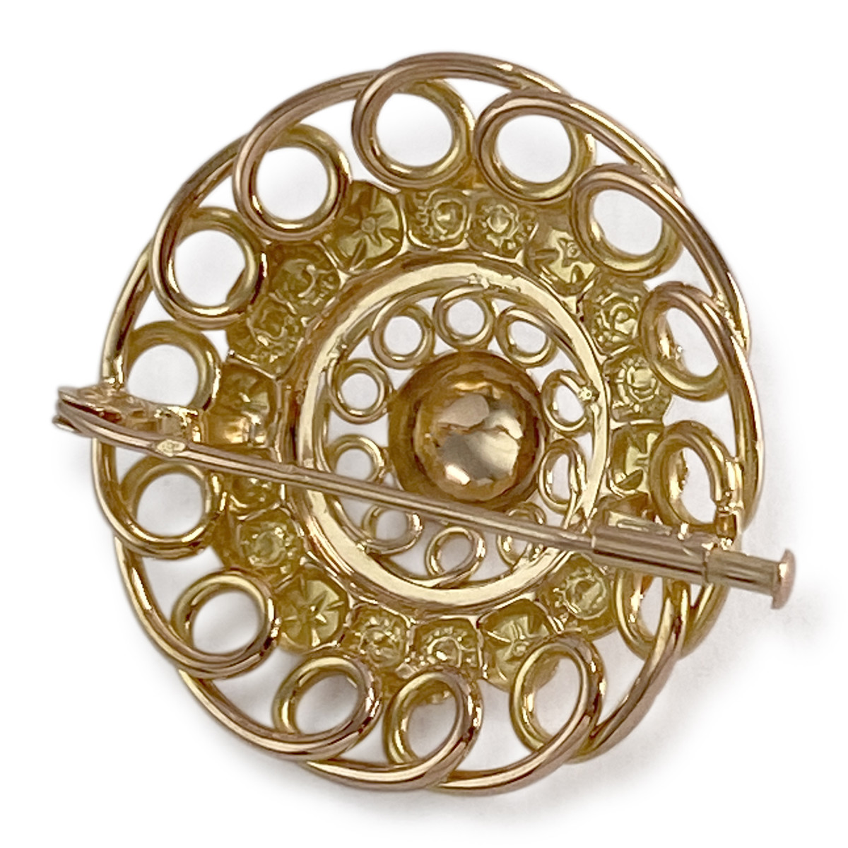 Broche d'occasion or 750 jaune - vue 2