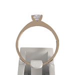 Bague d'occasion or 375 rose zirconias - vue 3
