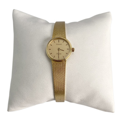 Montre TISSOT d'occasion or 750 jaune - vue 1
